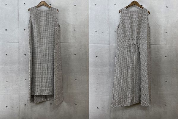 2023春夏 fog linen work BERTINA DRESS